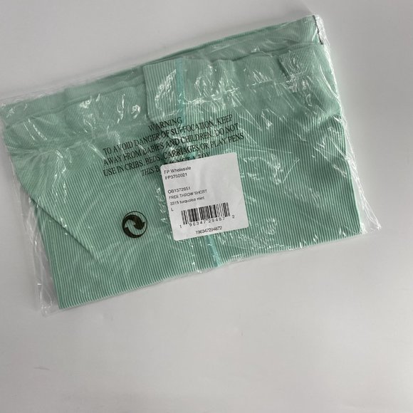 Free People Movement Free Throw Short Turquoise Mint - Picture 2 of 3